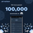 Natrium have passed 100k downloads on Android & 25k downloads on iOS - popular NANO wallet