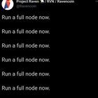 Project Raven is asking for more full nodes, It takes 30 sec to configure and helps alot. (proof of my full node also).