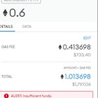 Is this gas fee for real? .4 ETH just to add liquidity
