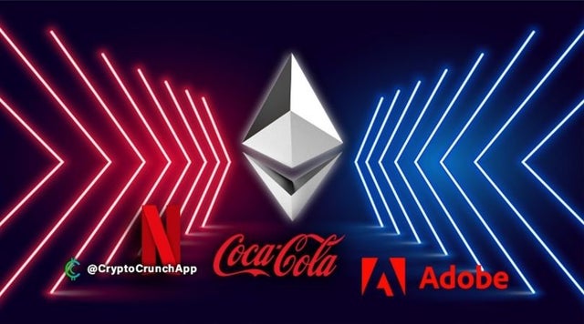 Ethereum Overtakes Coca-Cola, Netflix, Adobe as Ether Sets New ATH