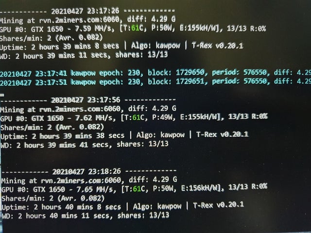 I'm mining on a laptop Is this good and should be worried about the temp I read that mining on laptop can lead to damages please suggest should I continue it or not ?