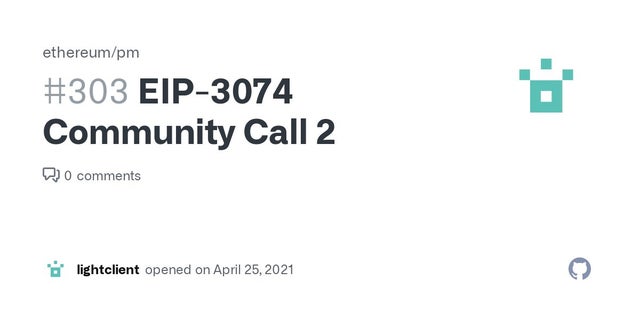 EIP-3074 Community Call 2