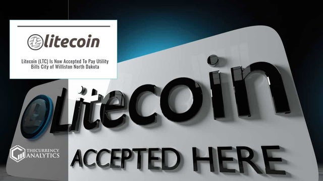 Lite coin is now accepted to pay utility bills in North Dakota