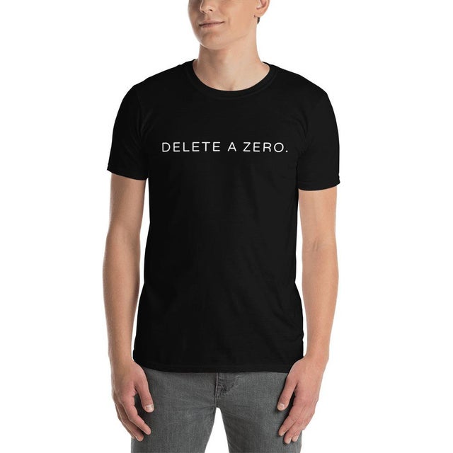 Delete A Zero Merch!!! We need to delete some zeros!