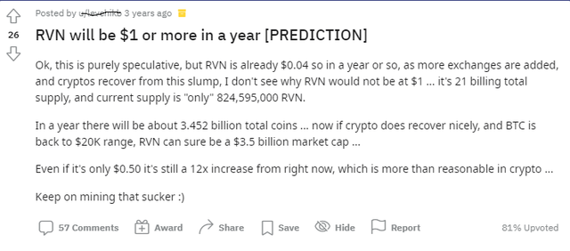 $1 in one year? More like 3 cents in 3 years.