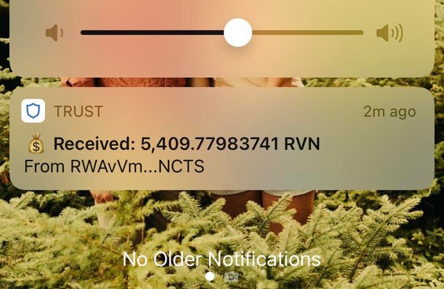 Got too excited when this randomly popped up. Just a Trust Wallet glitch :(