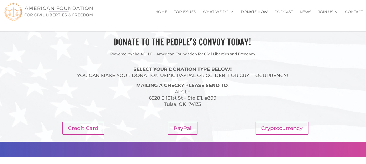 American Truckers Are Planning a Convoy to Washington, Group Raises Over $100K