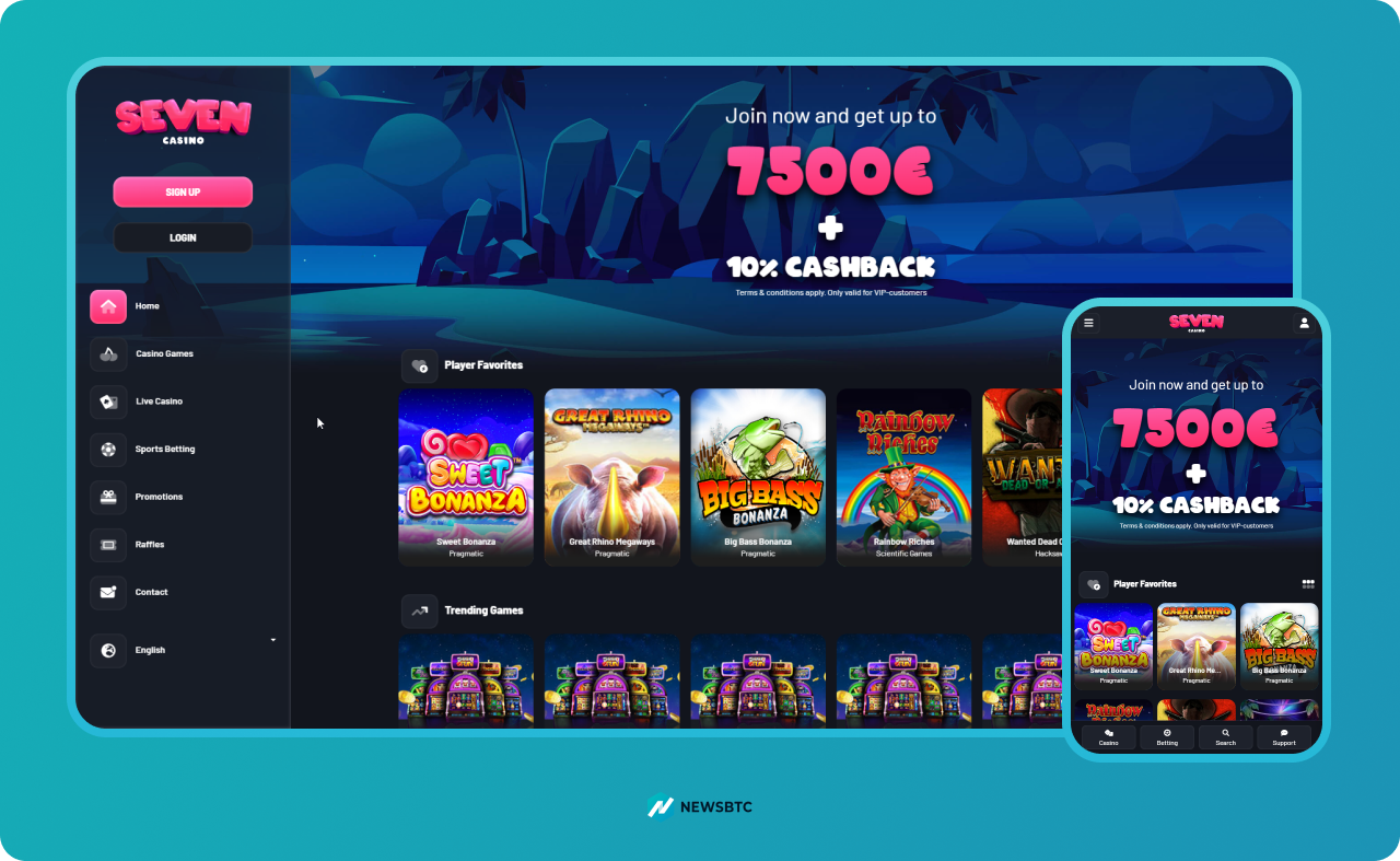 Seven New Online Casino