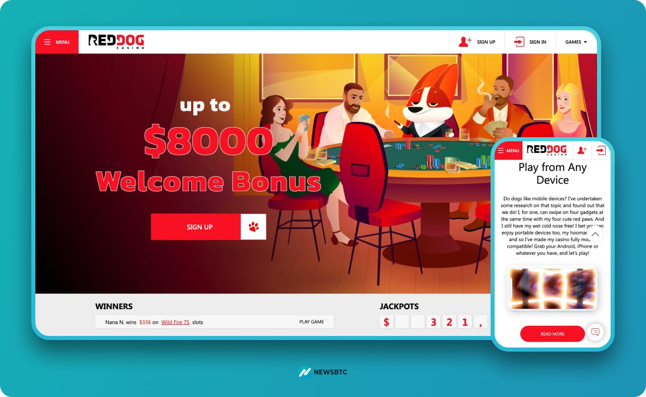 Red Dog Online Gambling Site and Casino