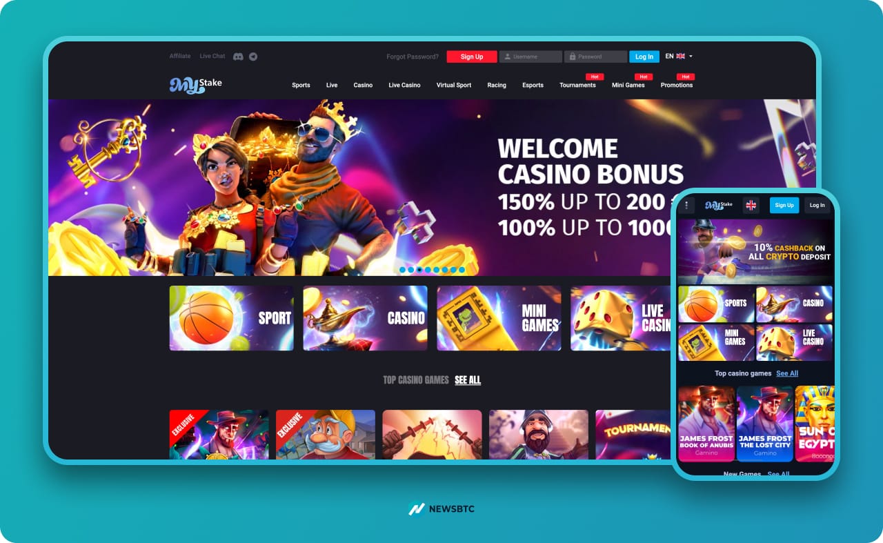 Mystake fantastisk casino med licens från curacao