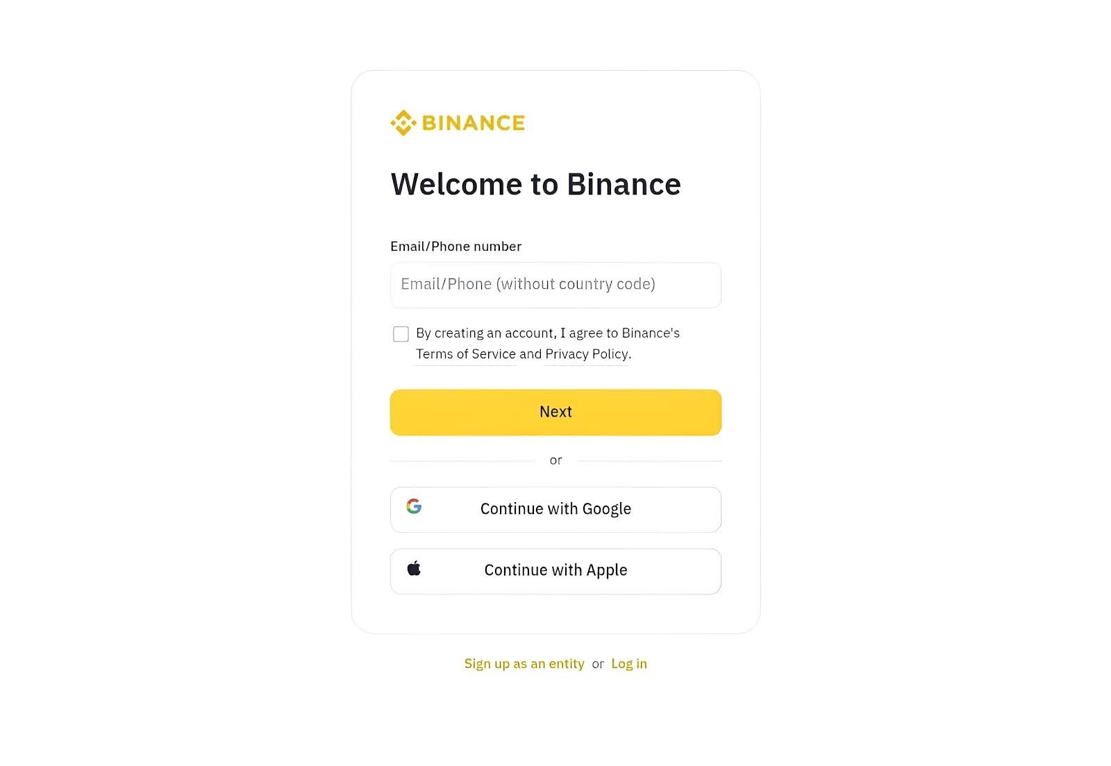 how to-open-a-binance-account