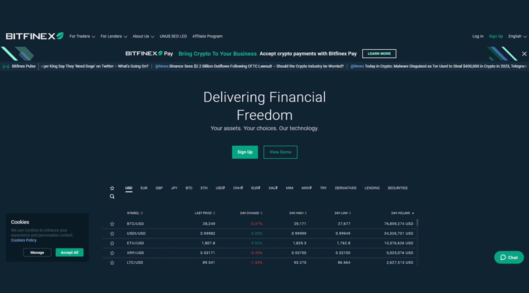 bitfinex-top-low-cost-crypto-exchange