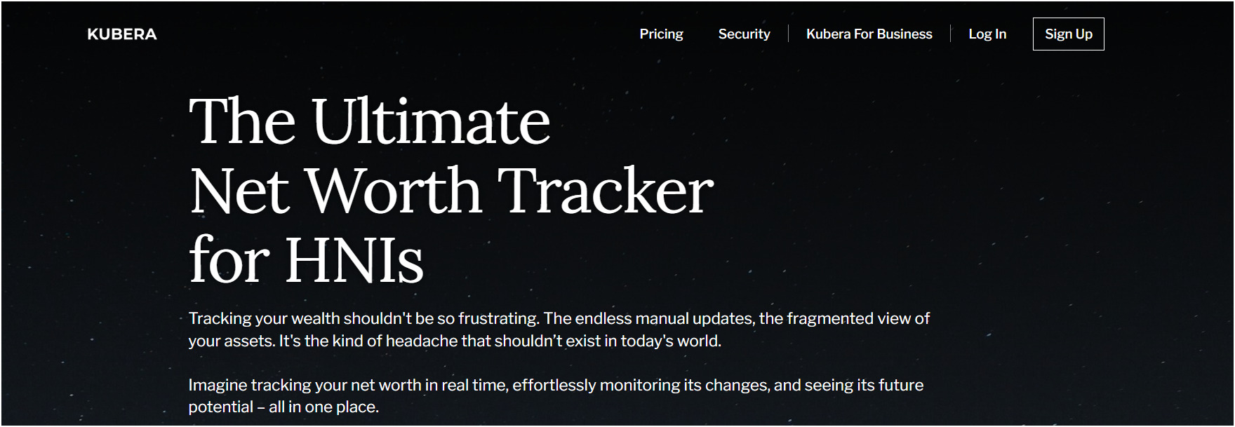 kubera-best-net-worth-tracking-software