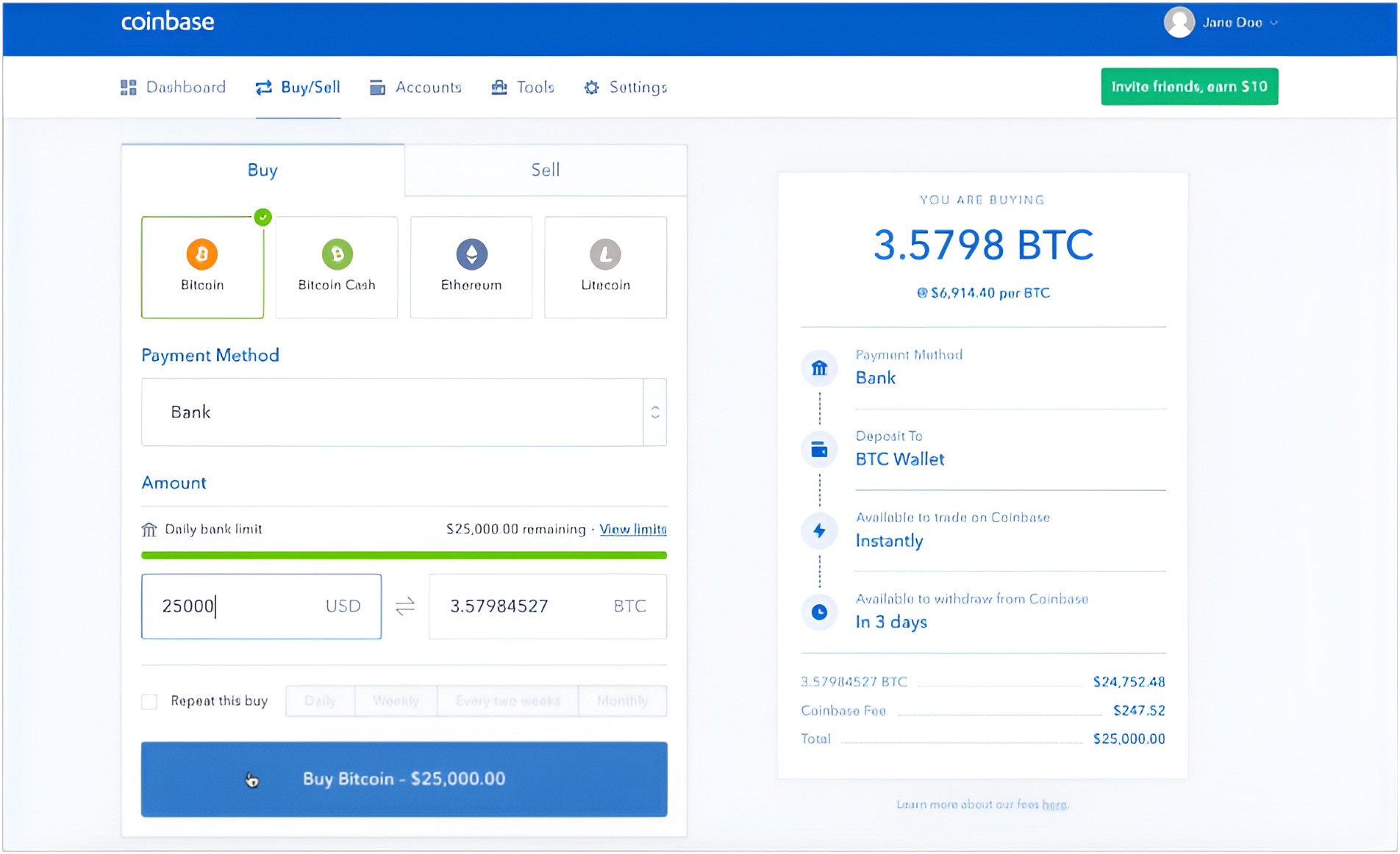 deposit-funds-to-coinbase-exchange