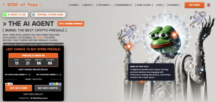 MIND of Pepe ($MIND) presale