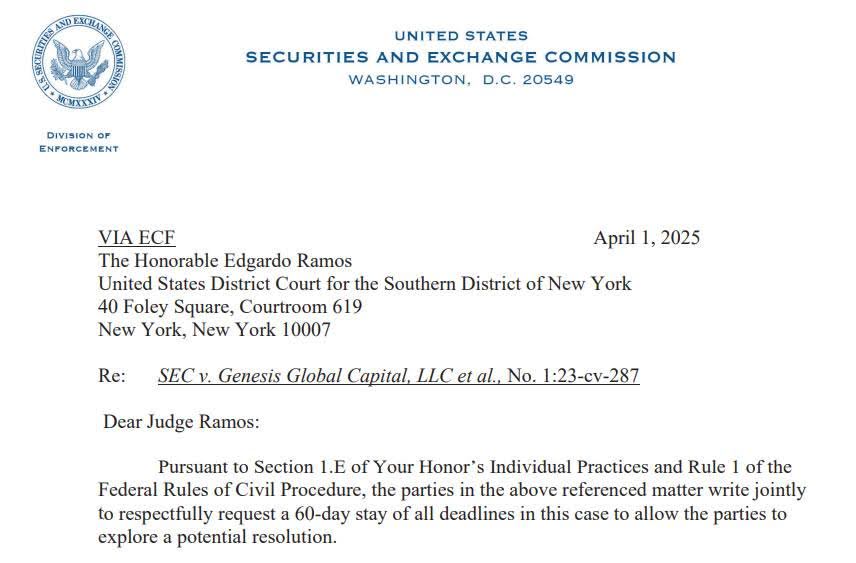 gemini-and-sec-ask-for-60-day-lawsuit-pause-to-investigate-possible-resolution