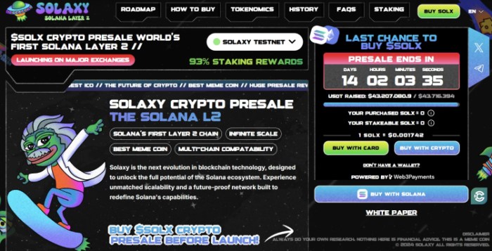 Solaxy ($SOLX)
