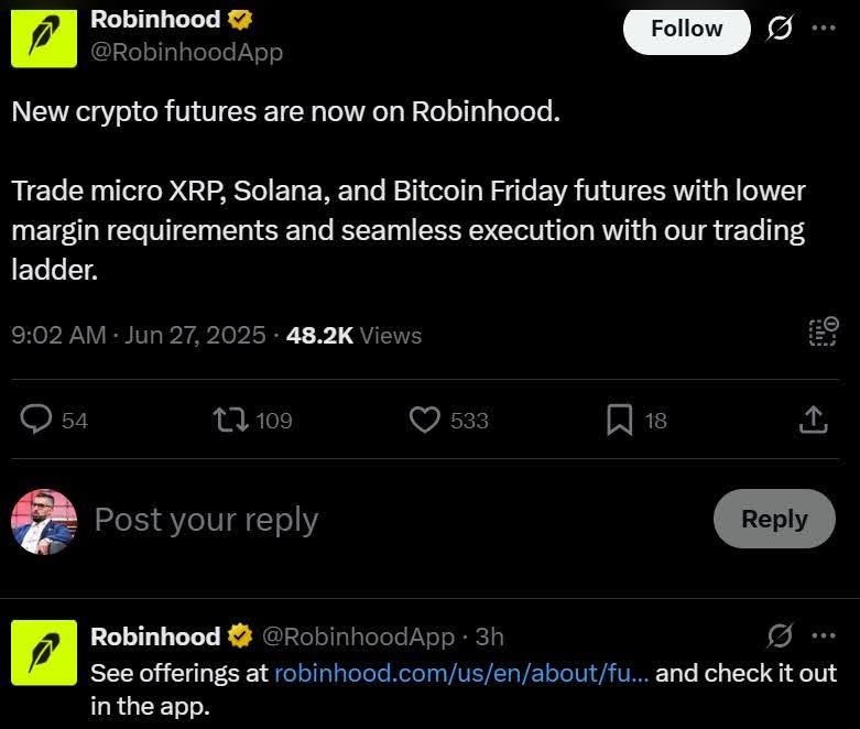 robinhood-launches-micro-crypto-futures-unlocking-xrp-and-solana-for-small-traders