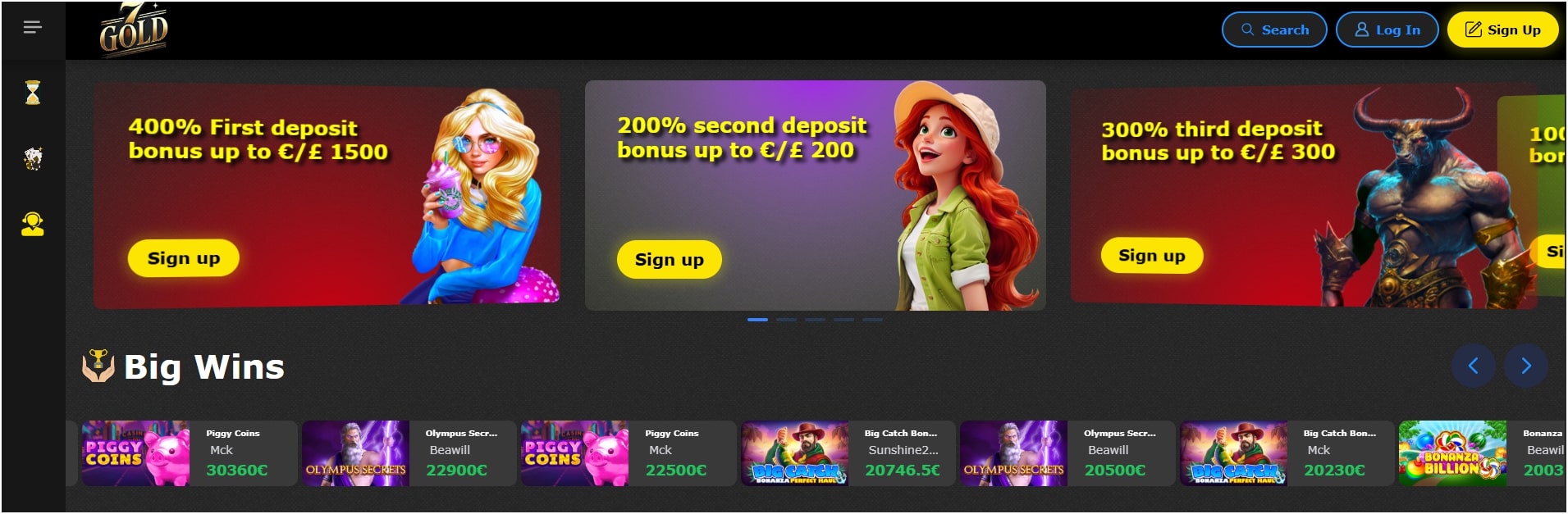 7gold-casino-homepage