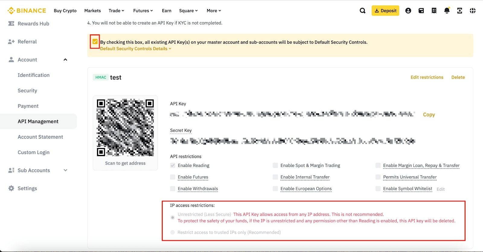 linking-crypto-exchange-through-api-keys