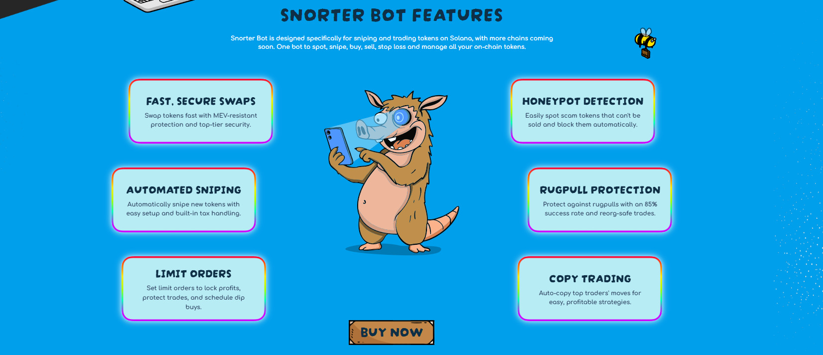 snorter-bot-features