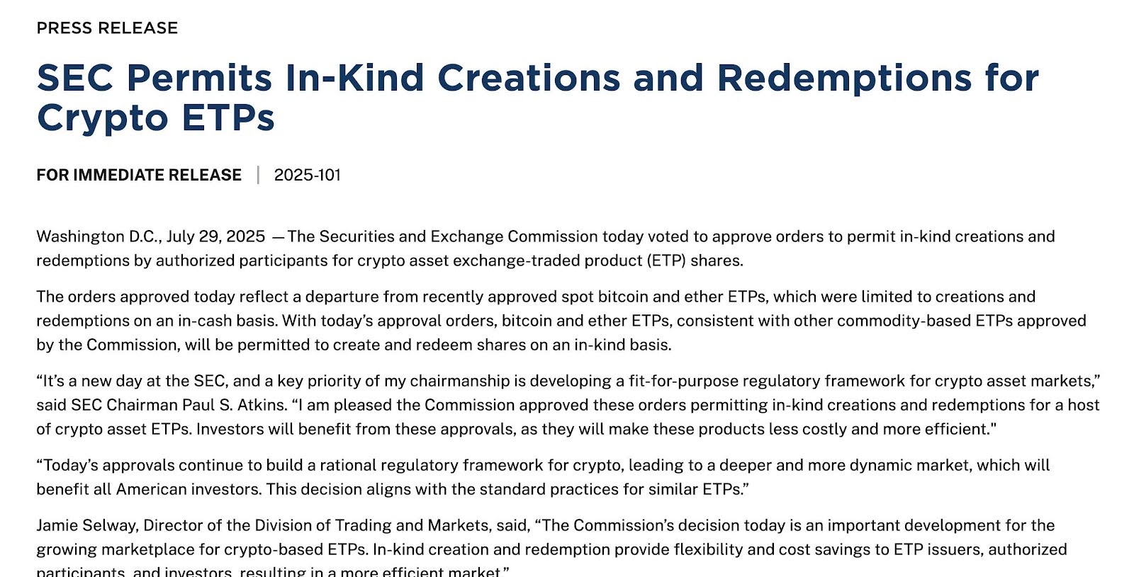sec-greenlights-in-kind-crypto-etf-transactions-major-game-changer-for-bitcoin-ether-funds