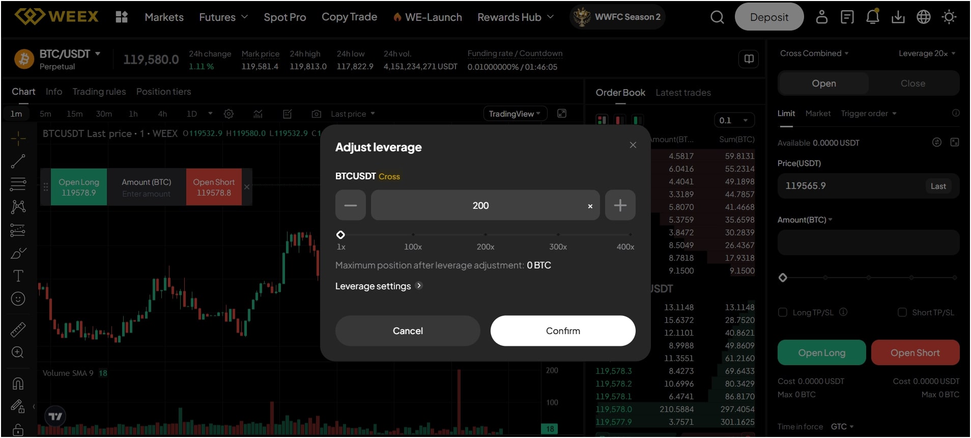 weex-futures-trading
