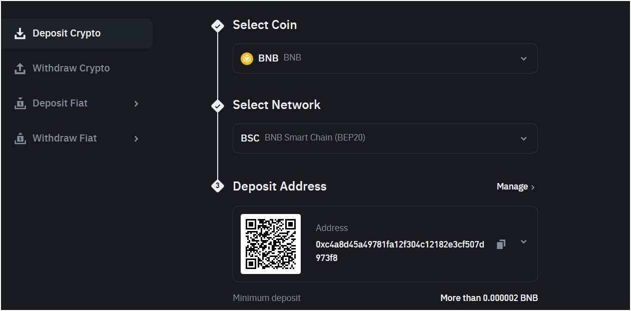 deposit-crypto-on-binance