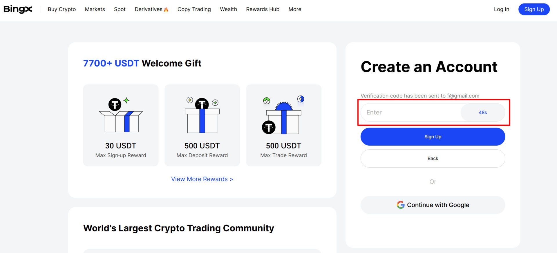 enter-the-verification-code-to-open-bingx-account