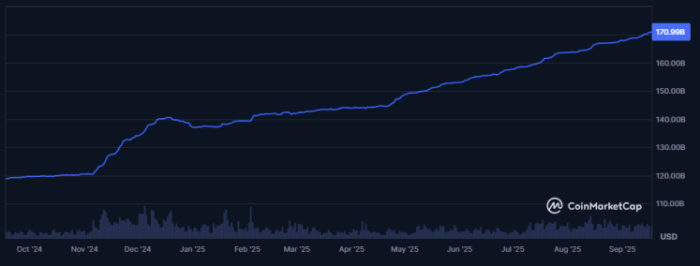 USDT market cap