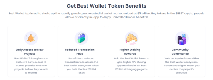 Best Token benefits