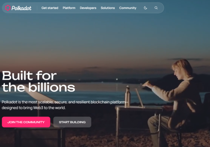 Polkadot’s official website.